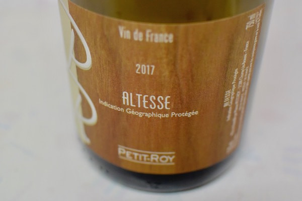 Vin de France Altesse 2017