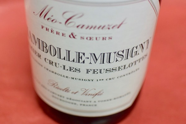 Chambolle-Musigny Les Feusselottes 2015