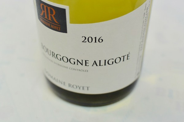 Bourgogne Aligote 2016