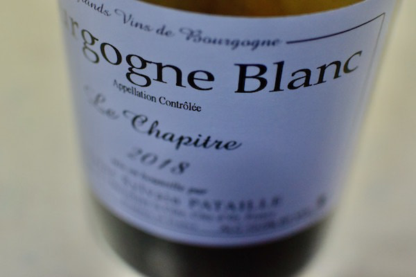 Bourgogne Blanc - le Chapitre 2015