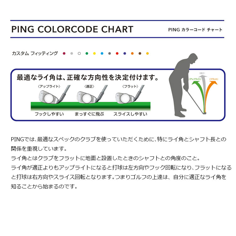 大特価通販 (左右選択可)PING 日本正規品 ping g le IRON ゴルフショップ ウィザード - 通販 - PayPayモール ピン G Le2 アイアン MCI 50 60 70 80 6〜SW(7本セット) 超激得即納