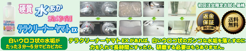 業務用水垢洗浄剤テラクリーナーヤマトEX