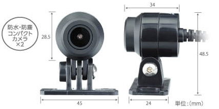 防水・防塵コンパクトカメラx2